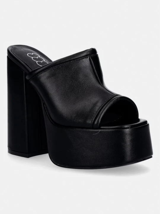 Zdjęcie produktu Koi Footwear klapki Balsa Heeled Mules czarny