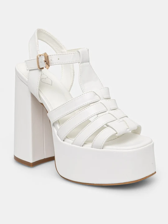 Zdjęcie produktu Koi Footwear sandały na słupku biały