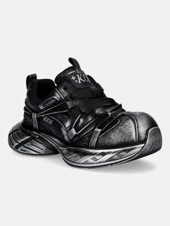 Zdjęcie produktu Koi Footwear Vortex Mega Chunky Trainers sneakersy damskie czarny