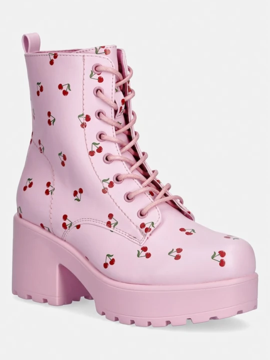 Zdjęcie produktu Koi Footwear workery Cherry Passion Platform Boots różowy