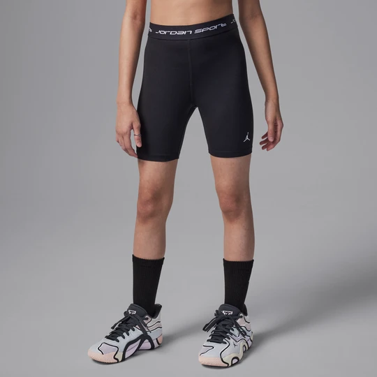Zdjęcie produktu Spodenki rowerowe dla dużych dzieci Jordan Sport Dri-FIT - Czerń
