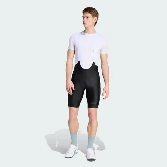 Zdjęcie produktu KOLARSKIE SPODENKI NA SZELKACH Z WKŁADKĄ ESSENTIALS TYPU CARGO Adidas czarny