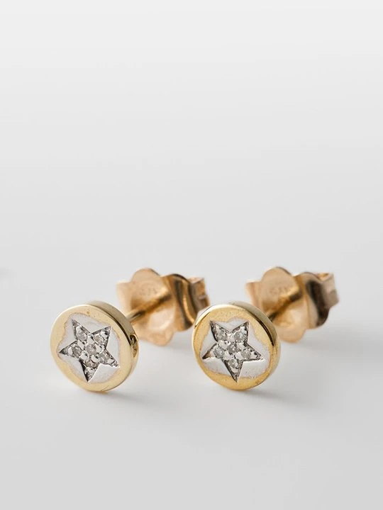 Zdjęcie produktu Kolczyki ATELIER DU DIAMANT złoty