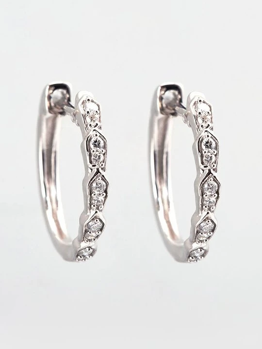 Zdjęcie produktu Kolczyki ATELIER DU DIAMANT srebrny