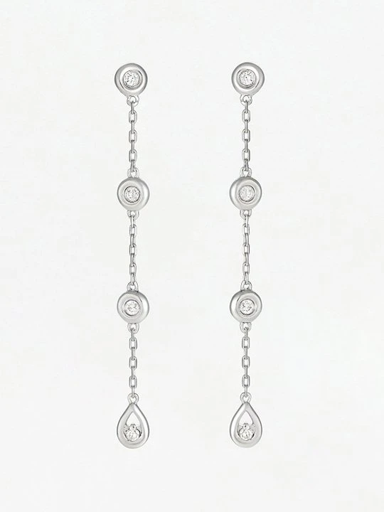 Zdjęcie produktu Kolczyki ATELIER DU DIAMANT srebrny