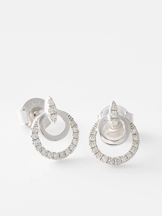 Zdjęcie produktu Kolczyki ATELIER DU DIAMANT srebrny