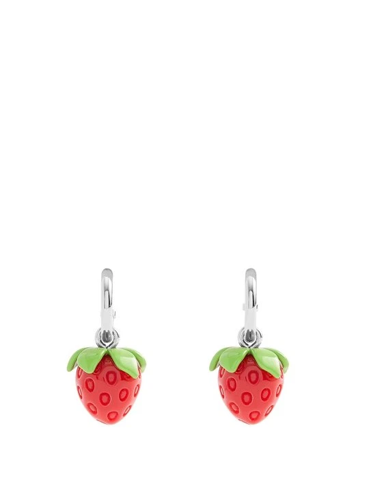 Zdjęcie produktu Kolczyki Coach ciemnoczerwony