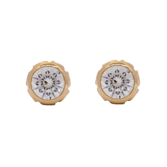 Zdjęcie produktu Kolczyki Coach Signature Stone Earrings 37423484GLD111 Złoty