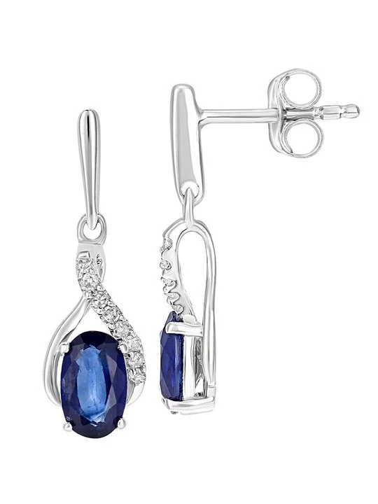 Zdjęcie produktu Kolczyki Diamant Exquis niebieski