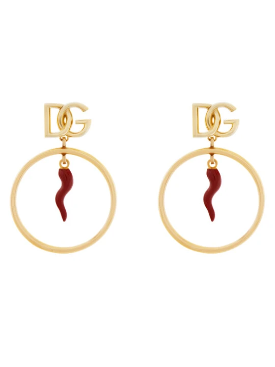 Zdjęcie produktu Kolczyki Dolce&Gabbana WEQ6C7 W1111 Złoty Dolce & Gabbana