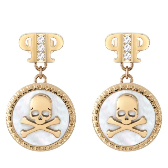 Zdjęcie produktu Kolczyki PHILIPP PLEIN Plein Mini Logo PJ2EA08EU Złoty
