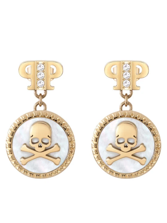Zdjęcie produktu Kolczyki PHILIPP PLEIN Plein Mini Logo PJ2EA08EU Złoty