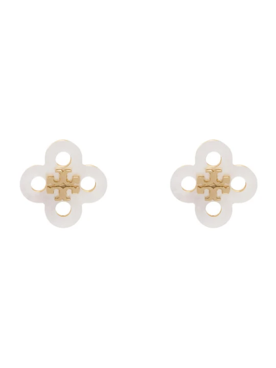 Zdjęcie produktu Kolczyki Tory Burch Clover Stud Earring 184411 Złoty