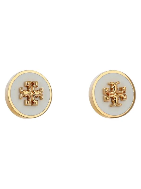 Zdjęcie produktu Kolczyki Tory Burch Kira 90547 Biały