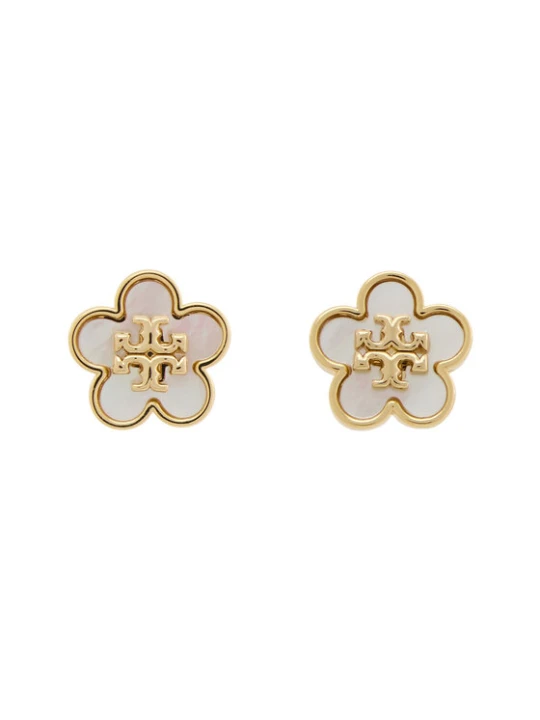 Zdjęcie produktu Kolczyki Tory Burch Kira Flower 157351 Złoty