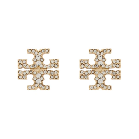 Zdjęcie produktu Kolczyki Tory Burch Kira Pave Stud 158535 Złoty