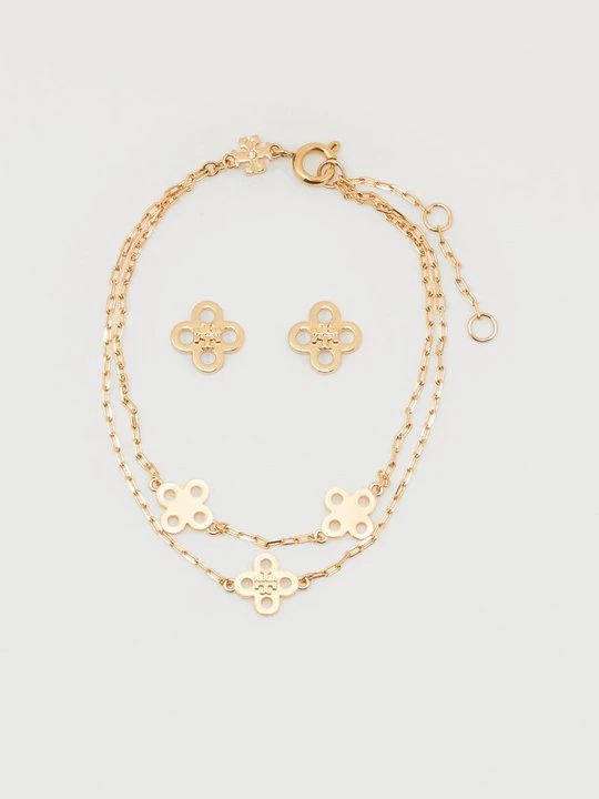 Zdjęcie produktu Kolczyki Tory Burch w kolorze złota