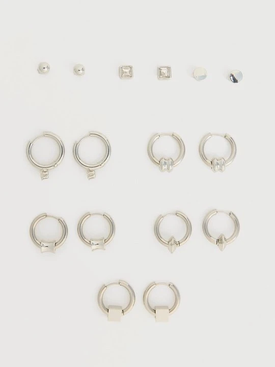 Zdjęcie produktu Kolczyki YOURTURN By Zalando srebrny