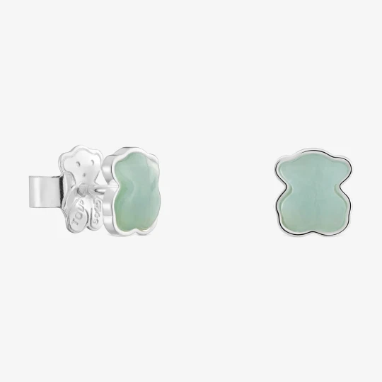 Zdjęcie produktu Kolczyki Ze Srebra Z Chalcedonem Tous Color - Tous zielony