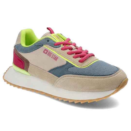 Zdjęcie produktu Kolorowe Sneakersy Big Star Modne Sportowe Obuwie Damskie