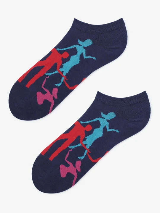 Zdjęcie produktu Kolorowe stopki męskie z tańczącymi ludźmi Footies Men Dance Marilyn