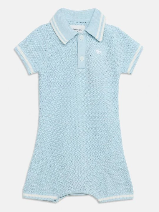 Zdjęcie produktu Kombinezon Abercrombie & Fitch jasnoniebieski