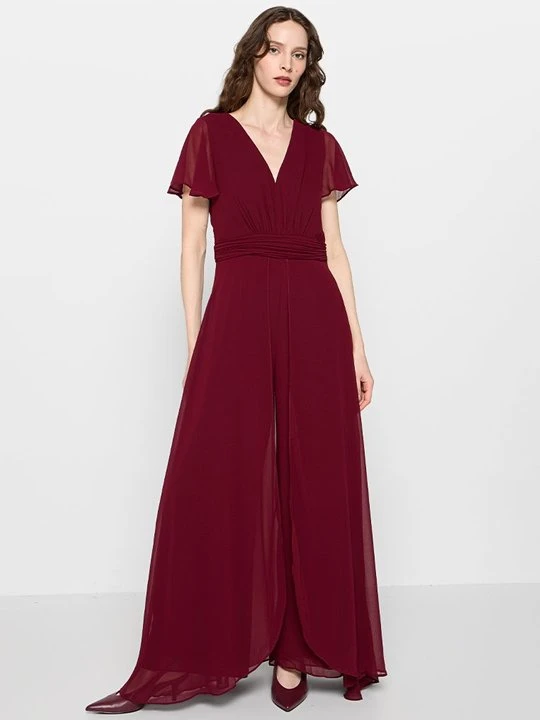 Zdjęcie produktu Kombinezon Apart Glamour bordowy