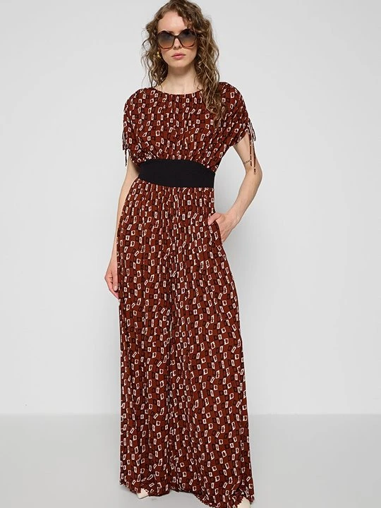 Zdjęcie produktu Kombinezon Diane Von Furstenberg brązowy
