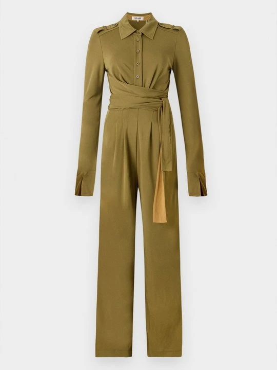 Zdjęcie produktu Kombinezon Diane Von Furstenberg zielony