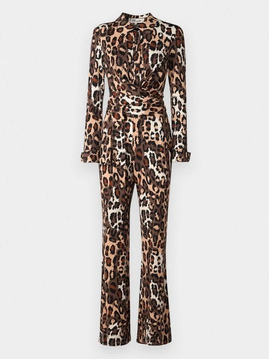 Zdjęcie produktu Kombinezon Diane Von Furstenberg brązowy
