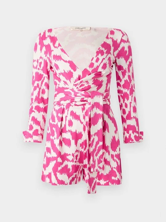 Zdjęcie produktu Kombinezon Diane Von Furstenberg różowy