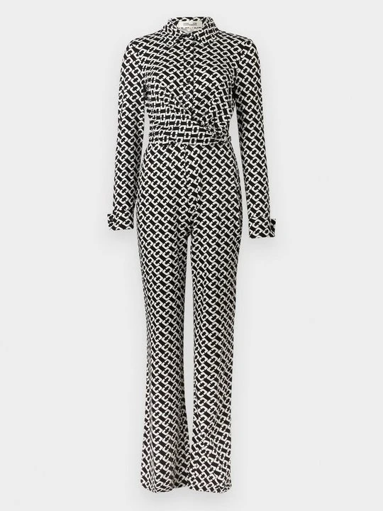 Zdjęcie produktu Kombinezon Diane Von Furstenberg czarny