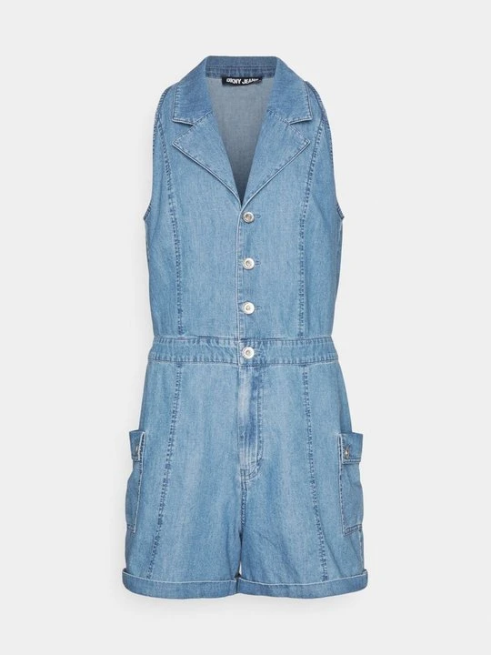 Zdjęcie produktu Kombinezon DKNY niebieski denim