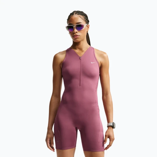 Zdjęcie produktu Kombinezon do biegania damski Nike Swift Dri-Fit pink smoke