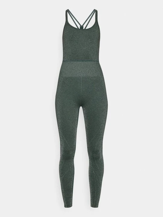 Zdjęcie produktu Kombinezon gimnastyczny Fabletics ciemnozielony