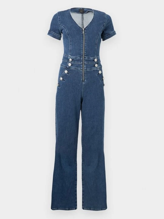 Zdjęcie produktu Kombinezon Guess niebieski denim