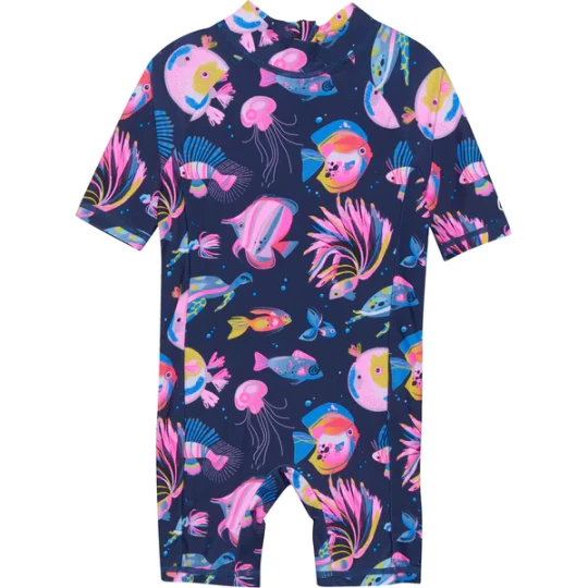Zdjęcie produktu Kombinezon kąpielowy juniorski Baby Suit S / S AOP Color Kids