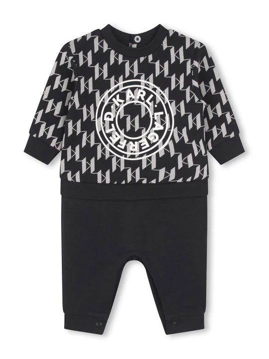Zdjęcie produktu Kombinezon KARL LAGERFELD czarny
