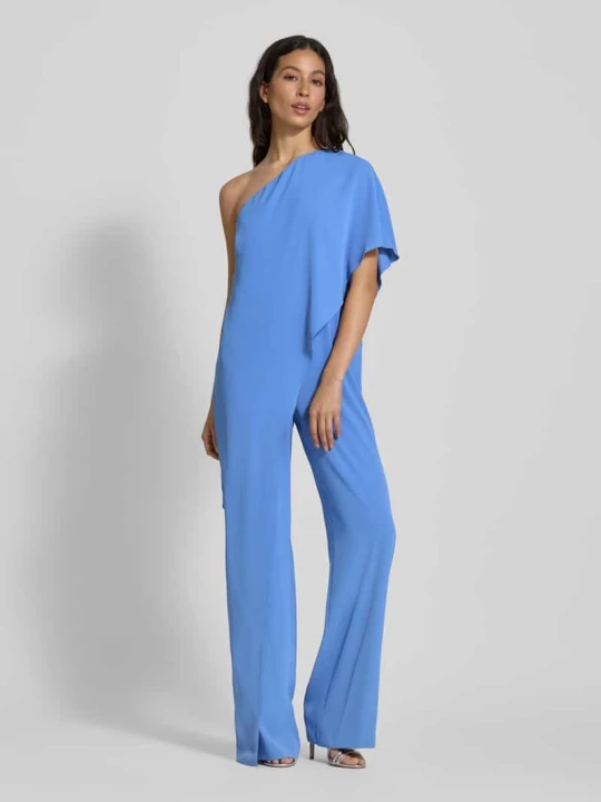 Zdjęcie produktu Kombinezon na jedno ramię model ‘APRIL’ Lauren Ralph Lauren Niebieski