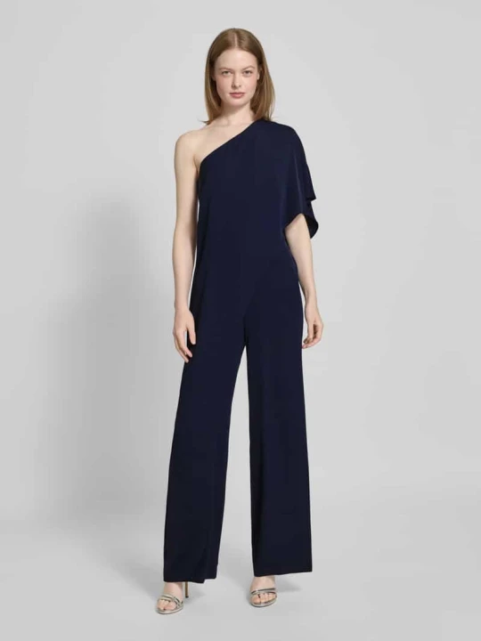 Zdjęcie produktu Kombinezon na jedno ramię model ‘APRIL’ Lauren Ralph Lauren Granatowy