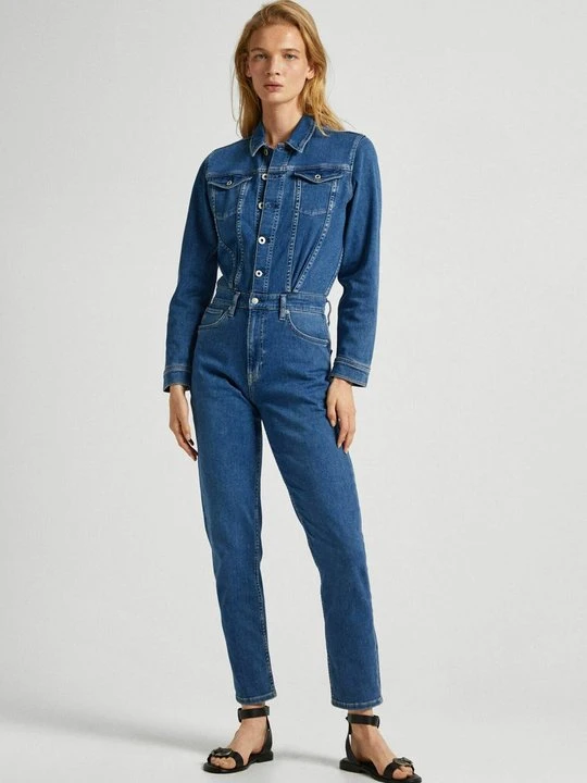 Zdjęcie produktu Kombinezon Pepe Jeans niebieski denim