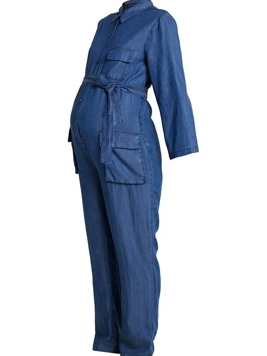 Zdjęcie produktu Kombinezon Pietro Brunelli niebieski denim