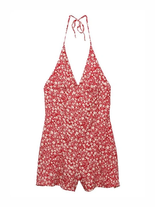 Zdjęcie produktu Kombinezon PULL&BEAR czerwony