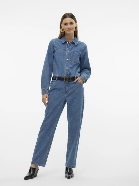 Zdjęcie produktu Kombinezon Vero Moda niebieski denim