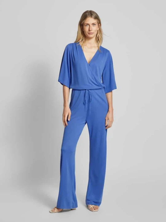 Zdjęcie produktu Kombinezon w kopertowym stylu model ‘Bradlee’ MbyM Królewski niebieski