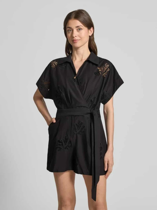 Zdjęcie produktu Kombinezon w stylu kopertowym model 'TRACY' Suncoo Czarny