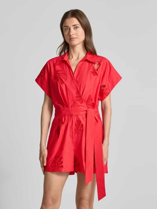 Zdjęcie produktu Kombinezon w stylu kopertowym model 'TRACY' Suncoo Czerwony