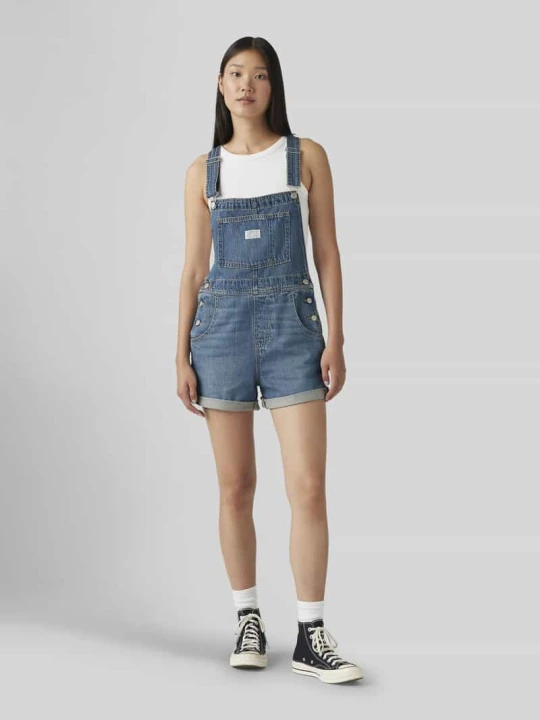 Zdjęcie produktu Kombinezon z denimu Levi's Jeansowy niebieski