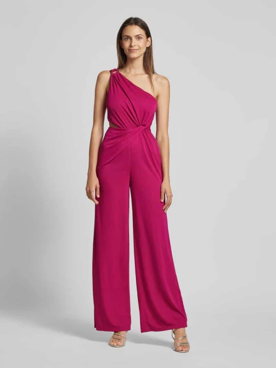 Zdjęcie produktu Kombinezon z zakładką Lauren Ralph Lauren Wiśniowy
