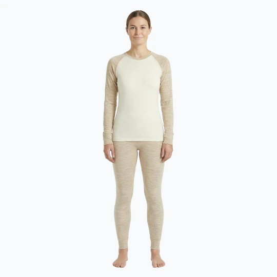 Zdjęcie produktu Komplet bielizny termoaktywnej damskiej WOOLCANO Merino SET0980 beżowy